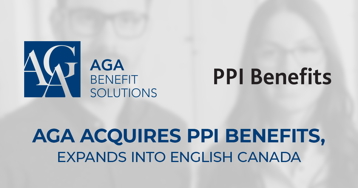 AGA Benefit Solutions acquires PPI Benefits, expands into English Canada