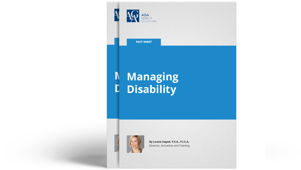 Improve the way you are managing disability with our downloadable fact