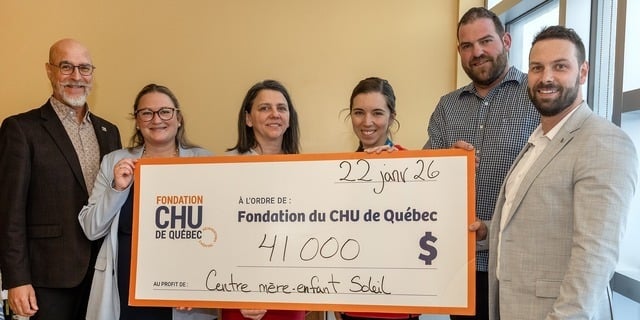 AGA soutient financièrement la mission de la Fondation du CHU de Québec